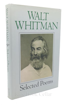 Item #84762 WALT WHITMAN, SELECTED POEMS. Walt Whitman, Christopher Moore