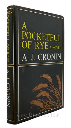 Item #86068 POCKETFUL OF RYE. A. J. Cronin