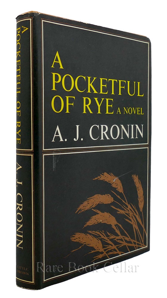 Item #86068 POCKETFUL OF RYE. A. J. Cronin.