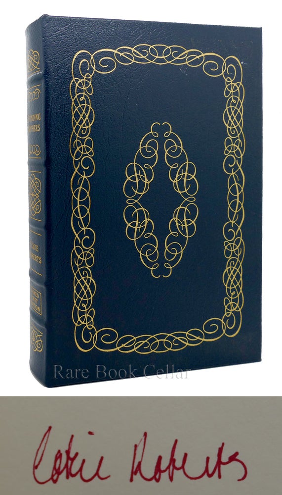 Item #87393 FOUNDING MOTHERS Signed Easton Press. Cokie Roberts.