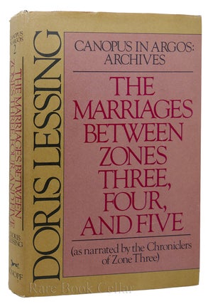 Item #88358 THE MARRIAGES BETWEEN ZONES THREE, FOUR, AND FIVE. Doris Lessing