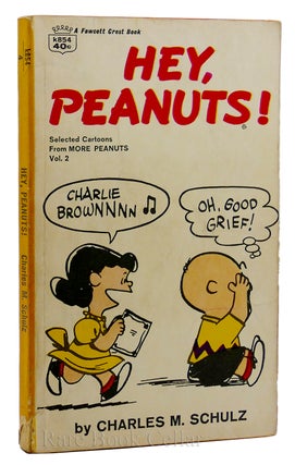 Item #88630 HEY, PEANUTS! Selected Cartoons from More Peanuts Vol. II. Charles M. Schulz