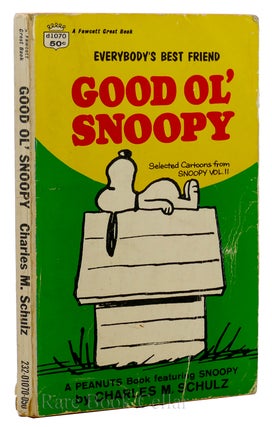 EVERYBODY'S BEST FRIEND: GOOD OL' SNOOPY Selected Cartoons from Snoopy Vol. II