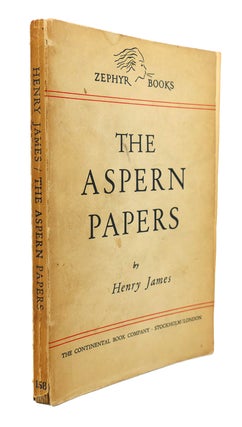 Item #90146 THE ASPERN PAPERS. Henry James