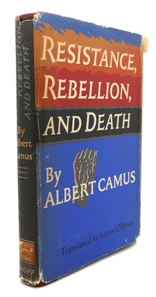 Item #90232 RESISTANCE, REBELLION, AND DEATH. Albert Camus