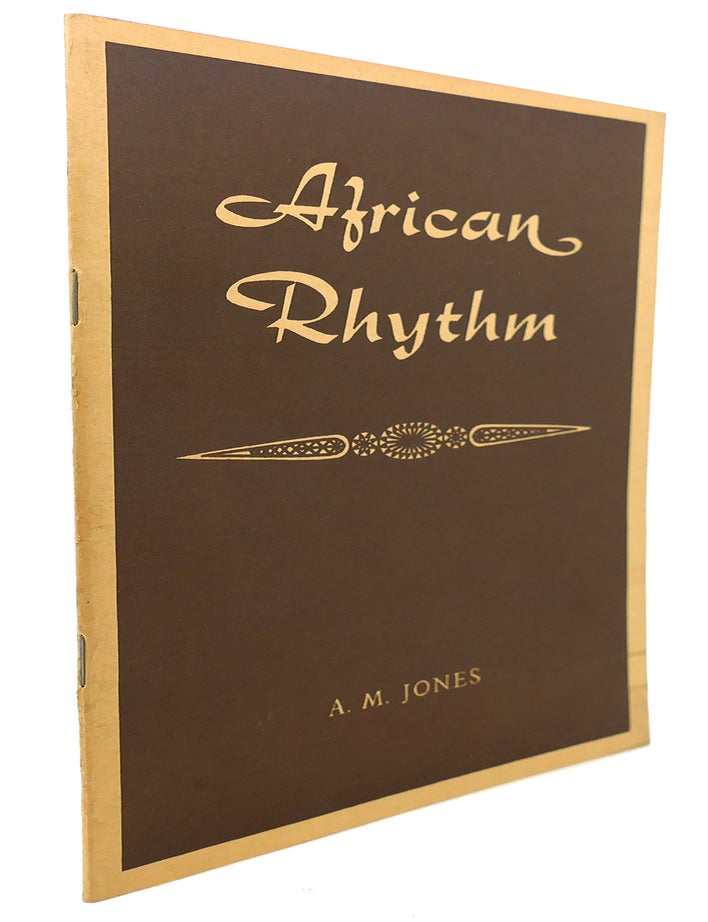 Item #90799 AFRICAN RHYTHM MEMORANDUM NO. XXVII. A. M. Jones.