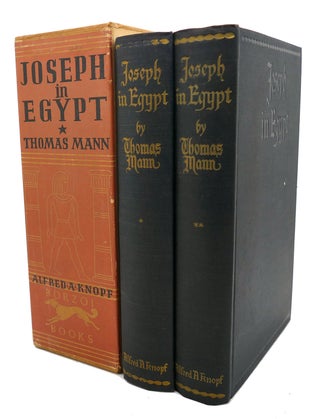 Item #92535 JOSEPH IN EGYPT : Complete in Two Volumes. Thomas Mann