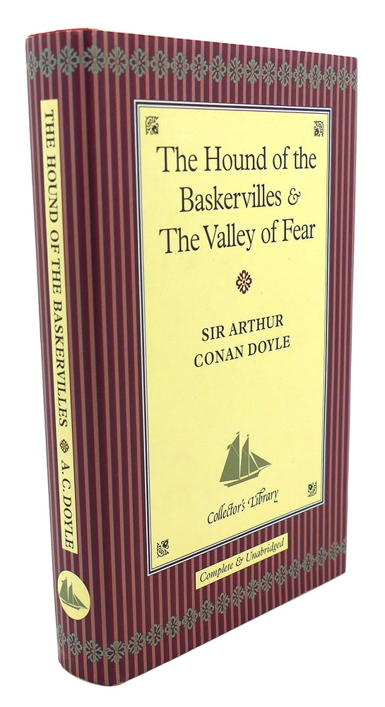 Item #95244 HOUND OF THE BASKERVILLES & THE VALLEY OF FEAR. Arthur Conan Doyle.