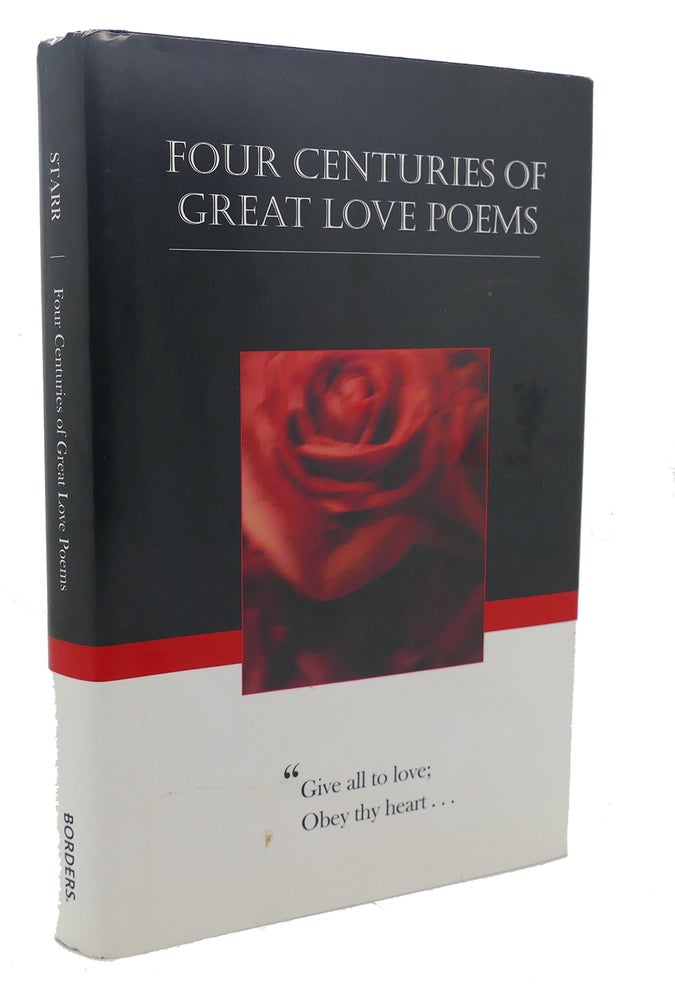 Item #95910 FOUR CENTURIES OF GREAT LOVE POEMS