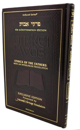 ETHICS OF THE FATHERS WITH AN INTERLINEAR TRANSLATION