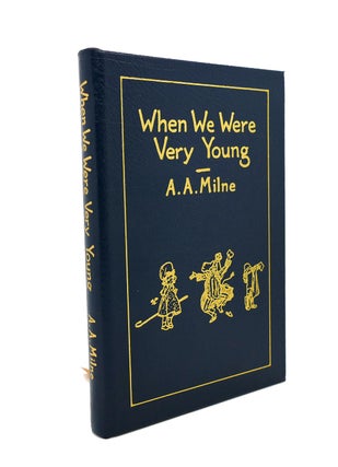 Item #96647 WHEN WE WERE VERY YOUNG; Easton Press. Ernest H. Shepard A. A. Milne