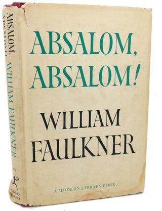 Item #97297 ABSALOM, ABSALOM! William Faulkner