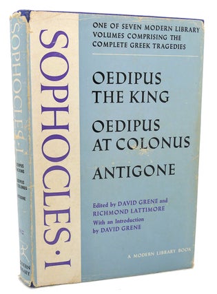 Item #97336 SOPHOCLES I : Oedipus the King, Oedipus At Colonus, Antigone. Sophocles