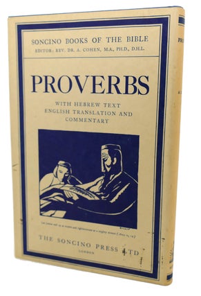PROVERBS : With Hebrew Text, English Translation
