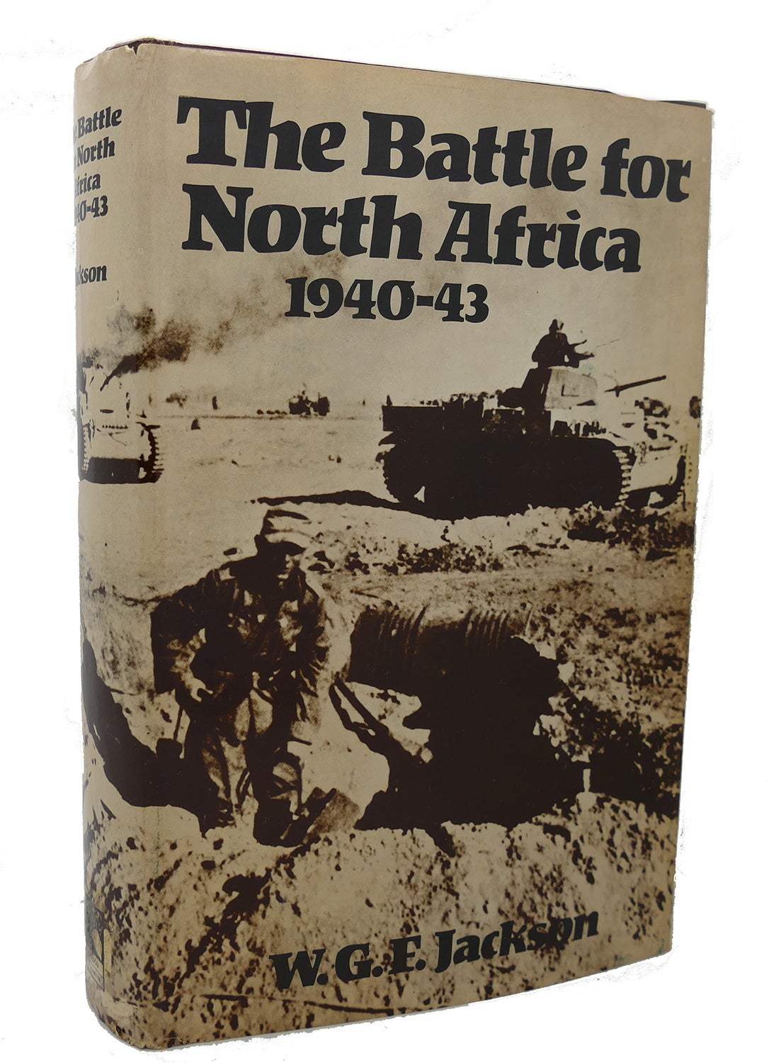 THE BATTLE FOR NORTH AFRICA 1940-43 | W. G. F. Jackson | Book Club Edition