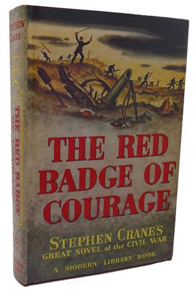 Item #99425 THE RED BADGE OF COURAGE Modern Library. Stephen Crane
